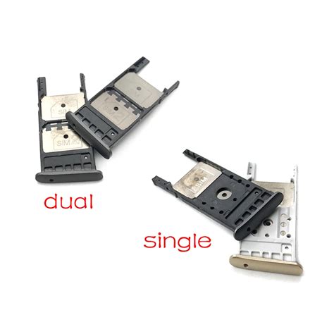 New Single And Dual Sim Card Tray Compatible For Motorola Moto G Plus