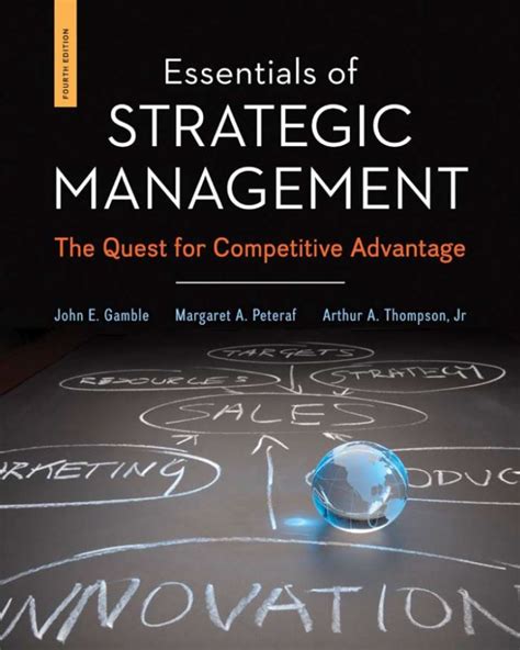 Solution Manual Essentials Of Strategic Management 4th 4E