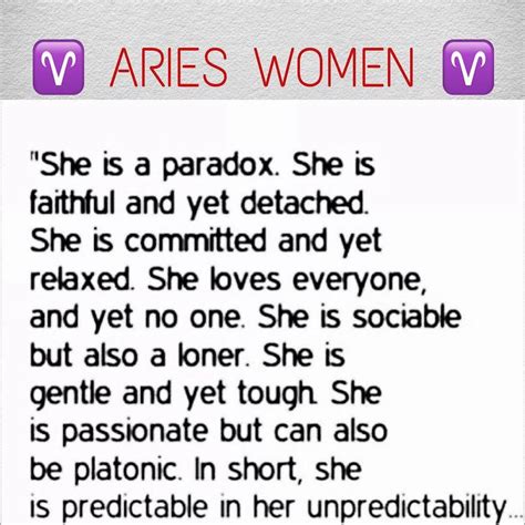 Aries Qualities Female