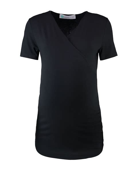 Riachuelo Blusa Maternidade Feminina Malha Lisa Preto AK By Riachuelo