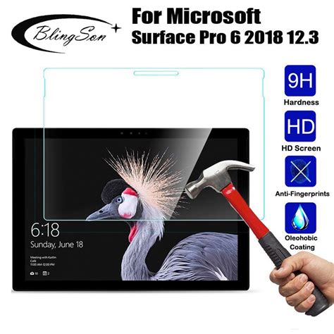 Protecteur D Cran En Verre Tremp Pour Tablette Microsoft Surface Pro