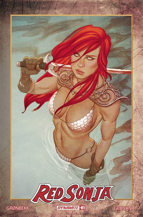 Red Sonja 1 10 Copy Frison Modern Icon Cover Fresh Comics