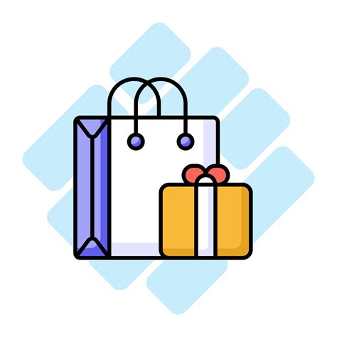 Gift Hamper Icon Represent A Decorative Basket Or Box Filled With