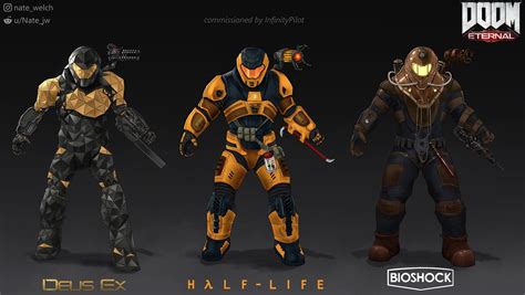 Infinity Pilot Lambda Slayer Doom Half Life Skin