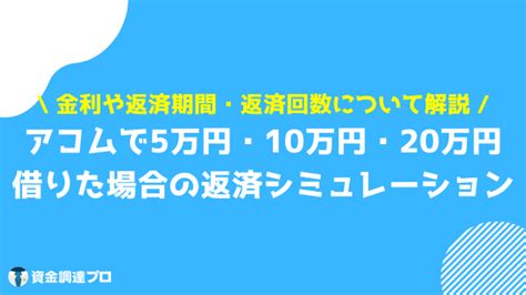 アコムで借りたら終わり？ローンが組めない？バレる？実際にお金を借りた人の評判・口コミやメリット・デメリット 資金調達プロ