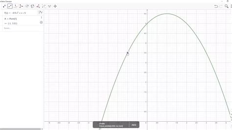 Tutoriel Tracer Une Tangente Une Courbe Avec Geogebra Videotutoriels