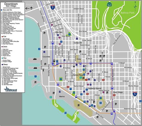 Printable Map Of Downtown San Diego | Free Printable Maps