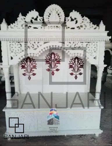 Designer White Marble Temple At Rs 50000 White Marble Temple In