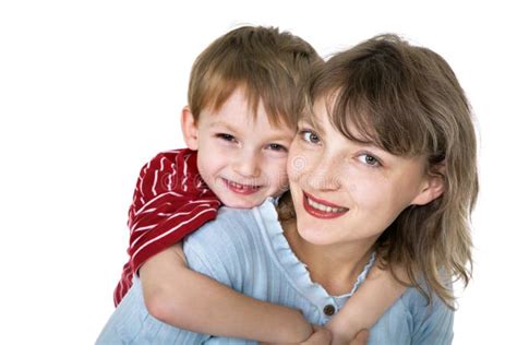 Happy mother with child stock image. Image of portrait - 6782397