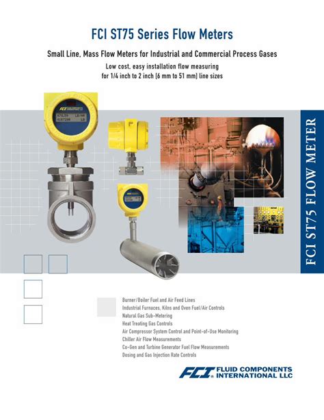 Pdf Fci St Series Flow Meters Brochure Dokumen Tips