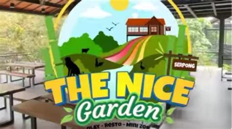 The Nice Garden Serpong Buka Jam Berapa Playground Viral Yang Baru Dibuka