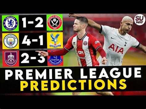 CAN THE BLADES GET OFF THE BOTTOM Premier League Predictions Game