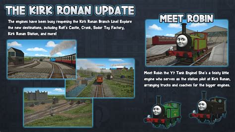 Everything Inside Of The New Kirk Ronan Update In Sodor Simulator