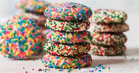 Rainbow Sprinkle Cookies