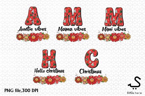 Bundle Hello Christmas Sublimation PNG Graphic By SVGstore Creative