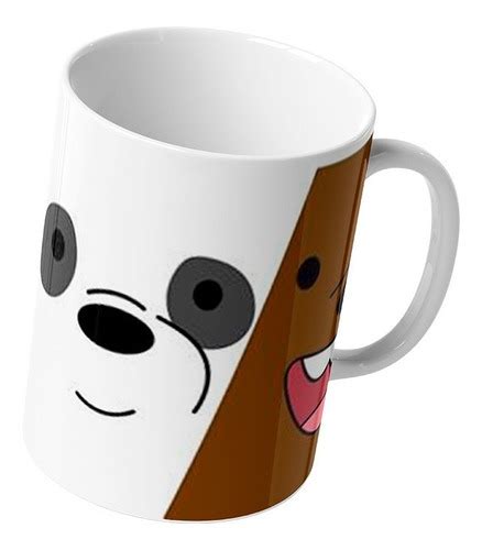 Taza Osos Escandalosos Bare Bears 3 Caras Te Cafe Nueva Meses Sin