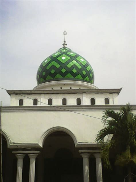 Contoh Karya Kubah Masjid Enamel Zincalume Kontraktor Atap Kubah Masjid