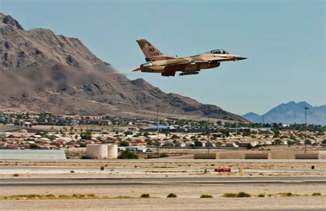 An F 16 Fighting Falcon Assigned To The 64th Aggressor NARA DVIDS