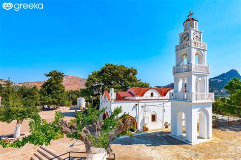 Panagia Tsambika In Rhodes Greece Greeka