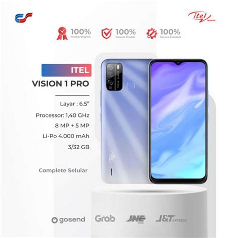 Promo Itel Vision 1 Pro 3 32GB Cosmic Shine Diskon 3 Di Seller