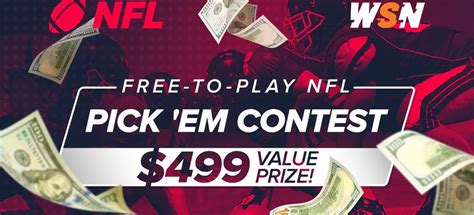 Yowinner Free To Play Nfl Pick Em Contest 600 Value Prize