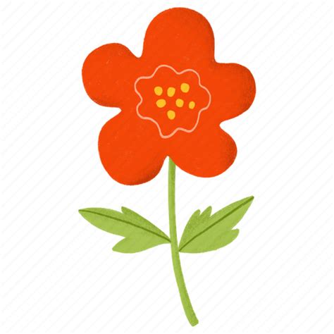 Flower Wildflower Blossom Floral Botanical Nature Plant Icon