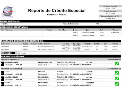 Como solicitar mi Reporte de Crédito Especial Contador Millennial