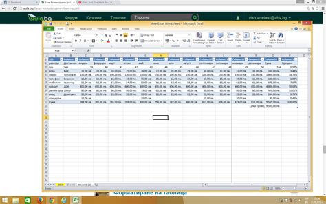 Excel: Контекстуални рибън раздели | Аула урок