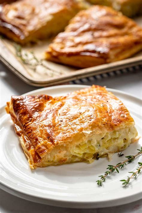 Kartoffel Pastete Mit Lauch Und Gruyere K Se Von Elle Republic Delicat Io