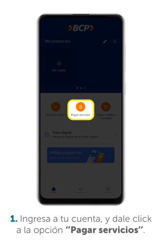 Cómo pago mi recibo de servicios a través de BCP