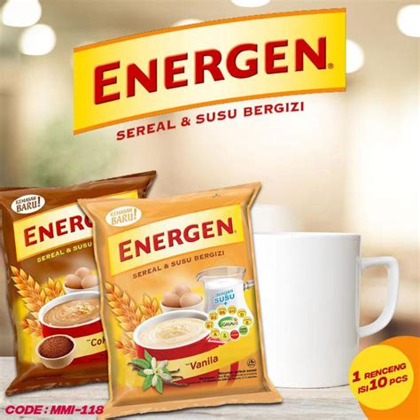 Jual Energen Sereal 1 Renceng Isi 10 Sachet 32gr Shopee Indonesia