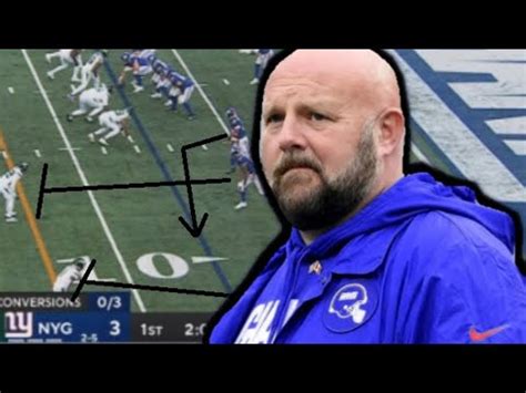 Film Study FIRE BRIAN DABOLL What Went WRONG For The New York Giants