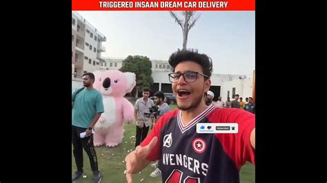 Triggered Insaan का सपना पूरा हुआ 😱 Triggered Insaan Jaguar Car Delivery Shorts