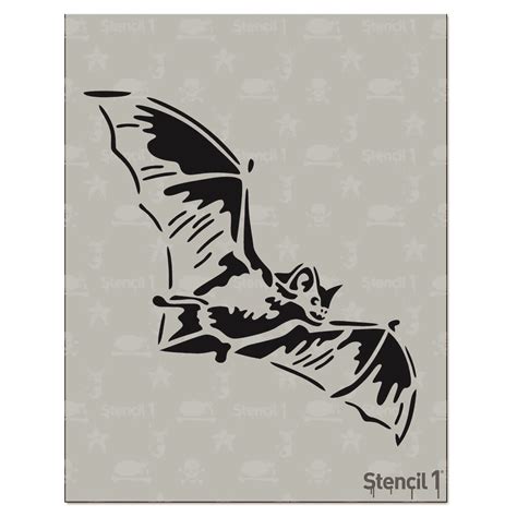 Bat Stencil 85″x11″ Stencil 1