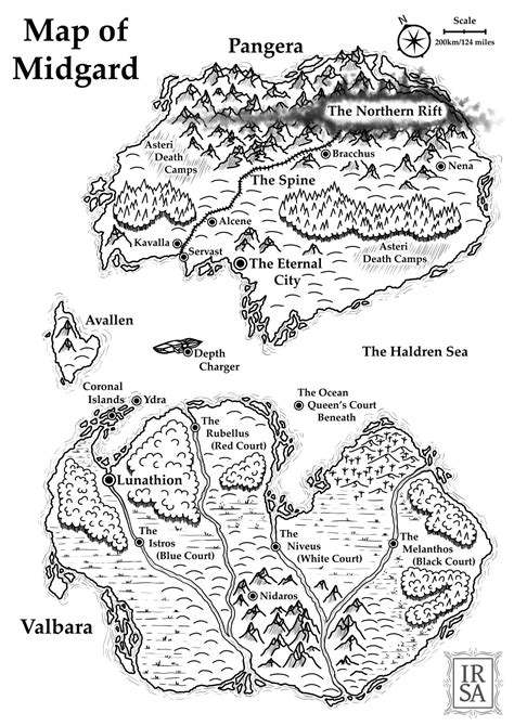 Discover The Mystical Map Of Midgard