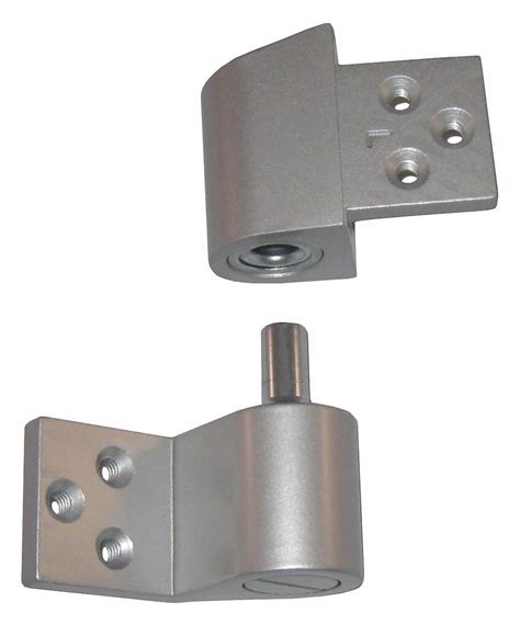 KABA ILCO Cast Aluminum Surface Pivot Hinge 40JK89 IP 22 LH AL