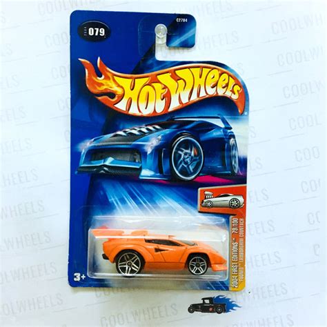 Hot Wheels First Editions Tooned Lamborghini Countach Lazada