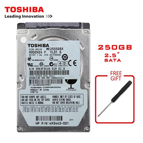 Toshiba Brand 250gb 2 5 Sata2 Laptop Notebook Internal 250g Hdd Hard