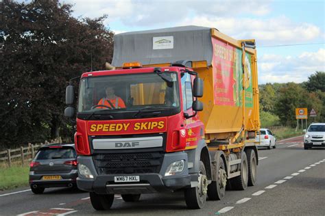 Speedy Skips Gloucester Wm Hxl Daf Cf At Birdlip Flickr