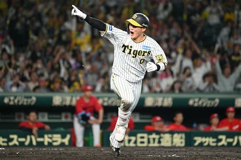 写真：【セcs】阪神・木浪聖也が劇的サヨナラ打で日本sに王手「あすも普通に勝ちます」 東スポweb