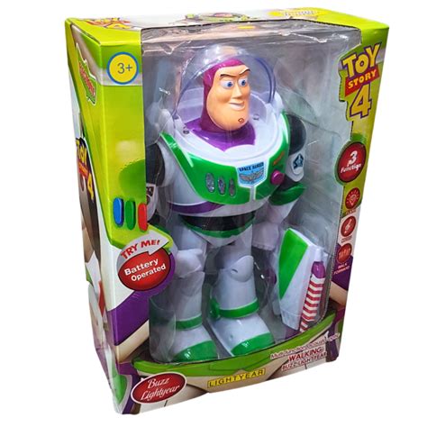 Electronic Walking Buzz Lightyear Toy Story 4 Light And Music 360