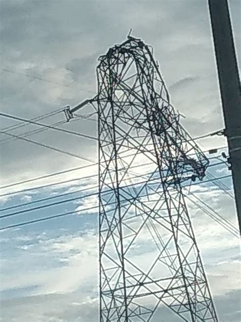 Rompimento De Cabo De Alta Tens O Causa Apag O Em Cidades Da Regi O