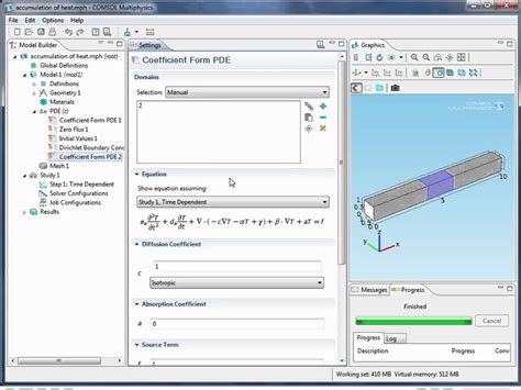 Comsol Multiphysics Tutorial Example 1 54 Dpokeyes