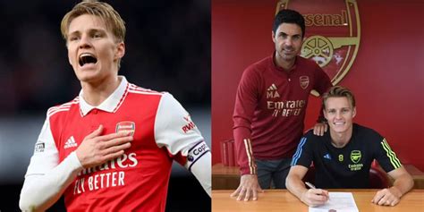 Martin Odegaard Becomes Arsenal S Highest Paid Player As Captain Signs