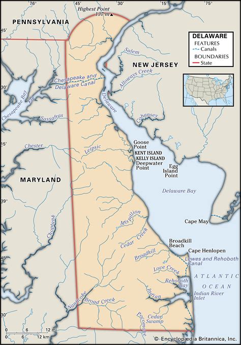 Delaware Flag Facts Maps And Points Of Interest Britannica