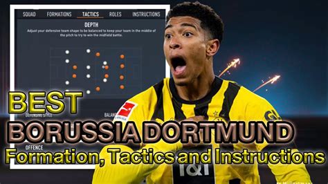 Fifa Best Borussia Dortmund Formation And Tactics Youtube