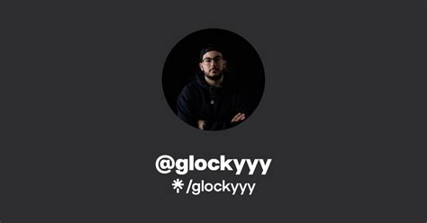 glockyyy | Twitter, Instagram, TikTok, Twitch | Linktree
