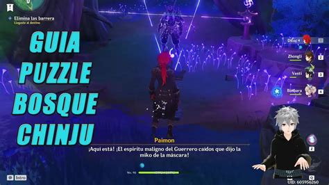 GUIA PUZZLE BOSQUE CHINJU GENSHIN IMPACT GAMEPLAY YouTube