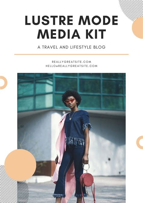 Free Online Media Kit Maker Design A Custom Media Kit Canva