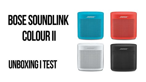 Bose Soundlink Color Ii Bluetooth Zvu Nik Unboxing I Testiranje Youtube